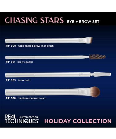 Real Techniques Chasing Stars Limited Edition Eye + Brow Brush Set 4 ct - Transform Your Style with the Best Innovation Today! - Buy Online on GoSupps.com
