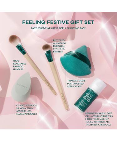 Discover EcoTools Feeling Festive Limited Edition Gift Set 5 ct - Elevate Your Style Instantly! - Buy Online on GoSupps.com