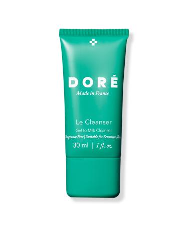 Doré Travel Size Le Cleanser Gel To Milk Daily Gentle Cleanser 1.0 oz