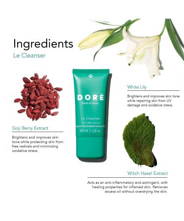 DorÃ© Travel Size Le Cleanser Gel To Milk Daily Gentle Cleanser 1.0 oz - Transform Your Style with the Best Innovation Today! - Buy Online on GoSupps.com