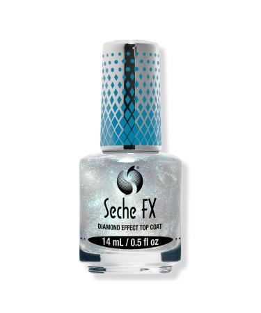 Seche FX Diamond Effect Top Coat Blue 0.5 oz