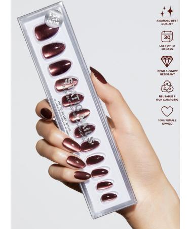 Discover Static Nails Influenced Like-Acrylic Reusable Pop-On Manicures - Elevate Your Style Instantly! - Buy Online on GoSupps.com