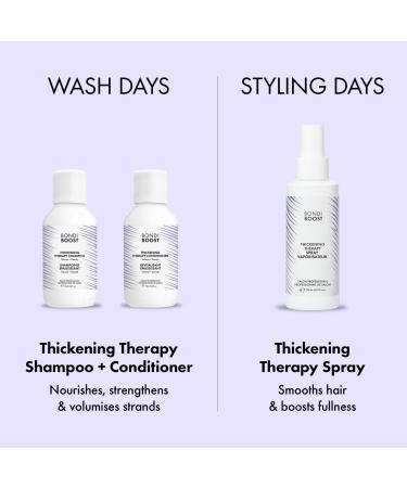 Bondi Boost 3-Step Volume & Thickening Haircare Set for Instant Volume and Fullness - Transform Your Style with the Best Innovation Today! - Buy Online on GoSupps.com