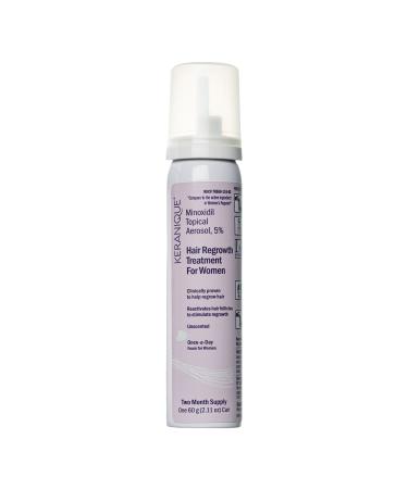 Discover Keranique Hair Regrowth 5% Minoxidil Foam for Women 60-Day Supply 2.11 oz - Elevate Your Style Instantly! - Buy Online on GoSupps.com