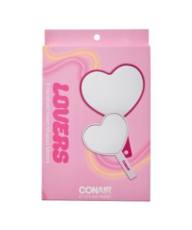 Discover Conair Handheld Heart Mirrors 2 ct - Elevate Your Style Instantly! - Buy Online on GoSupps.com