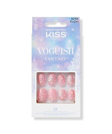 Kiss Happy Mittens Voguish Fantasy Holiday Press-On Nails 28 ct