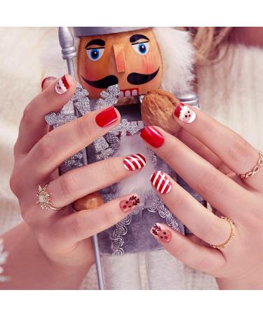 Kiss Ready To Jingle imPRESS Holiday Press-On Nails 30 ct - Discover Premium Quality Shop now! - Buy Online on GoSupps.com
