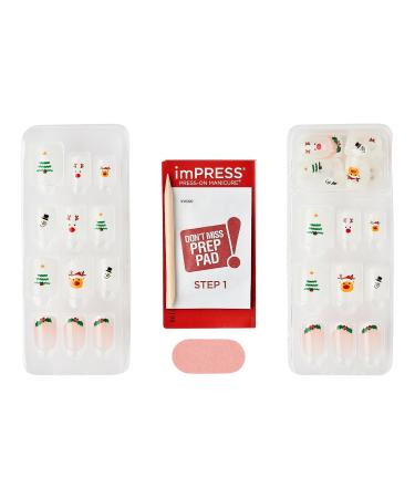 Kiss Holiday Playlist imPRESS Holiday Press-On Nails 30 ct - Transform Your Style with the Best Innovation Today! - Buy Online on GoSupps.com