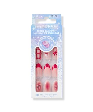 Kiss Yule Be Happy imPRESS Holiday Press-On Nails 30 ct