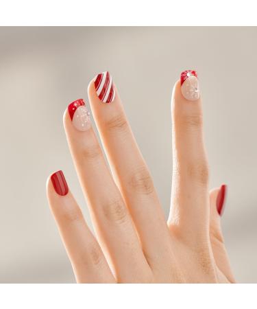 Discover Kiss Winter Warmth imPRESS Holiday Press-On Nails 30 ct - Elevate Your Style Instantly! - Buy Online on GoSupps.com