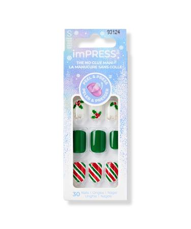 Kiss Festive Lights imPRESS Holiday Press-On Nails 30 ct