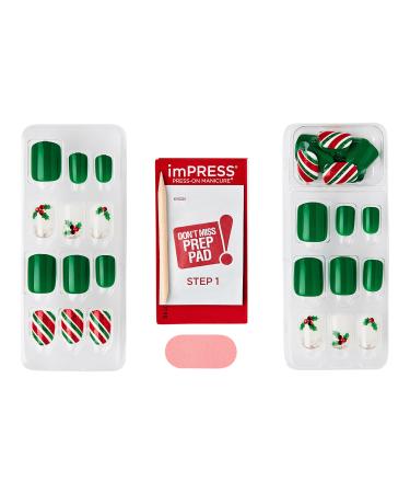 Discover Kiss Festive Lights imPRESS Holiday Press-On Nails 30 ct - Elevate Your Style Instantly! - Buy Online on GoSupps.com