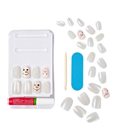 Discover Kiss Like This Nail Drip Holiday Press-On Nails with Glue 30 ct - Elevate Your Style Instantly! - Buy Online on GoSupps.com