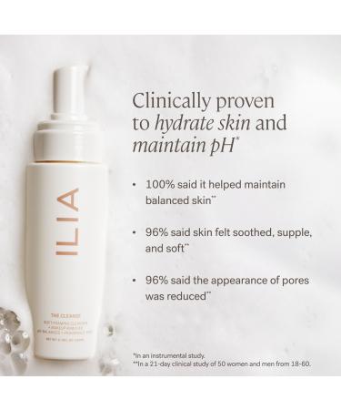 ILIA The Cleanse Soft Foaming Cleanser + Makeup Remover 6.76 oz - Discover Premium Quality Shop now! - Buy Online on GoSupps.com