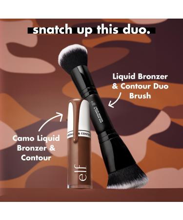 e.l.f. Cosmetics Liquid Bronzer & Contour Duo Brush 1 ct - Transform Your Style with the Best Innovation Today! - Buy Online on GoSupps.com