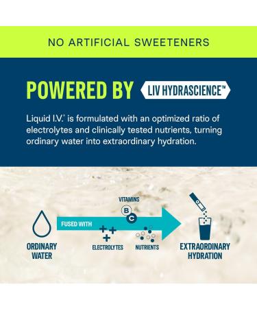 LIQUID I.V. Hydration Multiplier Electrolyte Drink Mix Sugar Free Raspberry Melon 10 ct - Discover Premium Quality Shop now! - Buy Online on GoSupps.com
