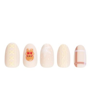 Glamnetic Gingerbread Knit Press-On Nails - Discover Premium Quality Shop now! - Buy Online on GoSupps.com