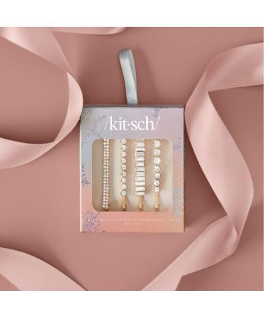 Discover Kitsch All Dressed Up Rhinestone Bobby Pins 4 Piece Set 4 ct - Elevate Your Style Instantly! - Buy Online on GoSupps.com