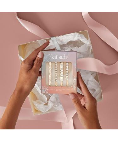 Discover Kitsch All Dressed Up Rhinestone Bobby Pins 4 Piece Set 4 ct - Elevate Your Style Instantly! - Buy Online on GoSupps.com