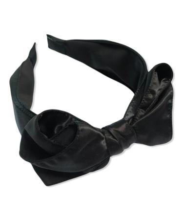 Locks & Mane Black Bow Headband