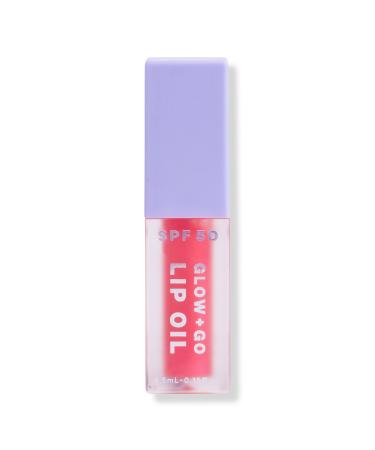 Naked Sundays Go + Glow Lip Oil SPF50 Watermelon 0.15 oz