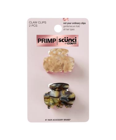 Discover ScÃ¼nci Primp 3.5cm Acrylic Claw Clips 2 ct - Elevate Your Style Instantly! - Buy Online on GoSupps.com