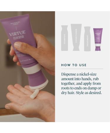 Virtue Flourish Thickening Styling Treatment 4.0 oz - Transform Your Style with the Best Innovation Today! - Buy Online on GoSupps.com