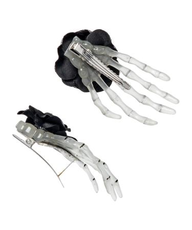 Discover ScÃ¼nci Halloween Skeleton Hands Glow In The Dark Clips 2 ct - Elevate Your Style Instantly! - Buy Online on GoSupps.com