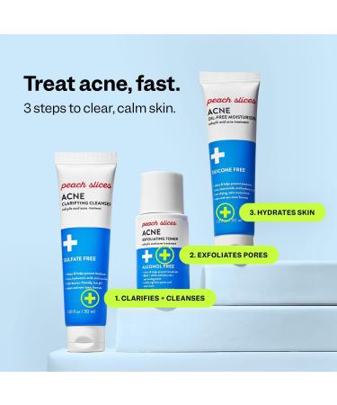 Discover Peach Slices 3-Step Acne Starter Kit - Elevate Your Style Instantly! - Buy Online on GoSupps.com