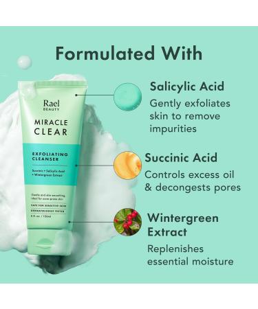 Rael Miracle Clear Exfoliating Cleanser 5.0 oz - Transform Your Style with the Best Innovation Today! - Buy Online on GoSupps.com