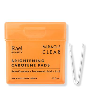 Rael Miracle Clear Brightening Carotene Pads 70 ct