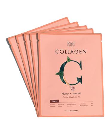 Rael Collagen Facial Sheet Mask 5 ct - Transform Your Style with the Best Innovation Today! - Buy Online on GoSupps.com