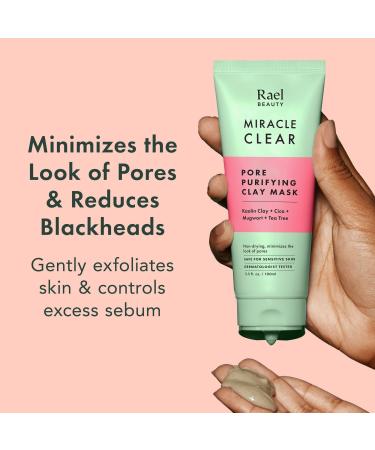 Rael Miracle Clear Pore Purifying Clay Mask 3.3 oz - Discover Premium Quality Shop now! - Buy Online on GoSupps.com