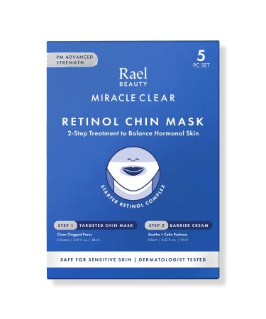 Rael Miracle Clear Retinol Chin Mask Set 5 ct