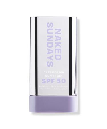 Naked Sundays Clear Glow Sun Stick SPF50 0.67 oz