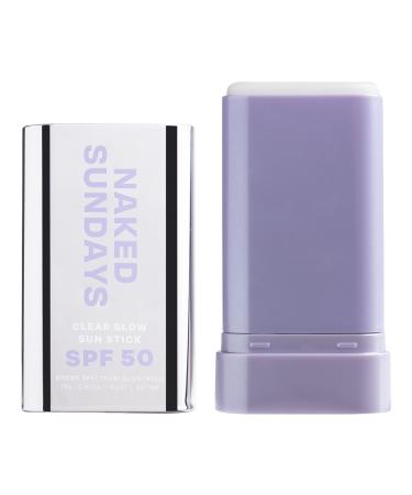 Naked Sundays Clear Glow Sun Stick SPF50 0.67 oz - Transform Your Style with the Best Innovation Today! - Buy Online on GoSupps.com