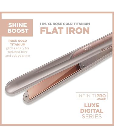 Conair 1" XL Rose Gold Titanium Flat Iron - Discover Premium Quality Shop now! - Buy Online on GoSupps.com