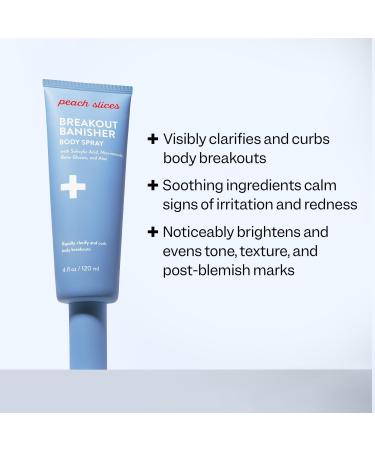 Discover Peach Slices Breakout Banisher Body Spray 4.0 oz - Elevate Your Style Instantly! - Buy Online on GoSupps.com