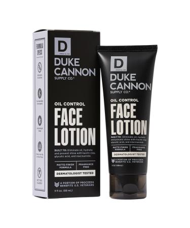 Duke Cannon Supply Co Oil Control Face Lotion 3 oz - Transform Your Style with the Best Innovation Today! - Buy Online on GoSupps.com