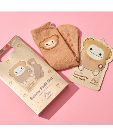 TONYMOLY Squishmallows Benny Pedi 2 Piece Foot Mask and Cozy Sock Set - Transform Your Style with the Best Innovation Today! - Buy Online on GoSupps.com