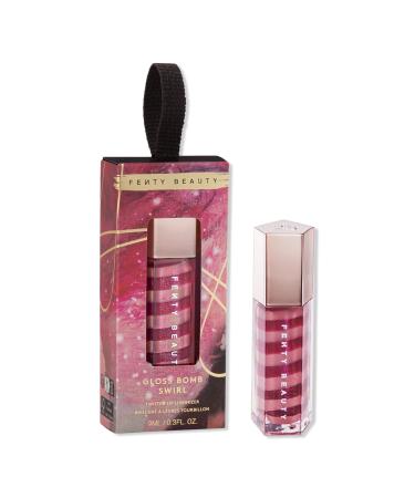 FENTY BEAUTY by Rihanna Gloss Bomb Swirl Twisted Lip Luminizer FU$$Y FLEX (shimmering, dusty pink + a deep fuchsia)