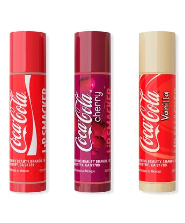 Discover Lip Smacker Coca-Cola 3 Piece Lip Balm Tin - Elevate Your Style Instantly! - Buy Online on GoSupps.com