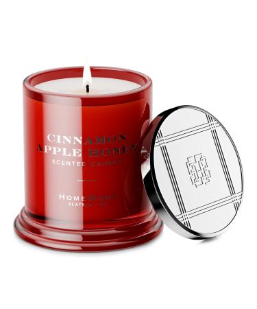 HomeWorx Cinnamon Apple Honey 1-Wick Scented Candle 8.0 oz - Transform Your Style with the Best Innovation Today! - Buy Online on GoSupps.com