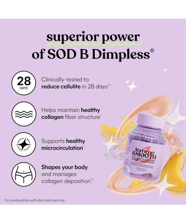 Discover Lemme Smooth: Cellulite Support & Skin Smoothing Capsules 30 ct - Elevate Your Style Instantly! - Buy Online on GoSupps.com