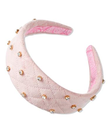 Scünci Wicked Glinda Pink Headband With Stones