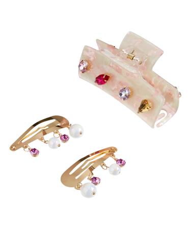 Discover ScÃ¼nci Wicked Glinda Claw & Snap Clips 3 ct - Elevate Your Style Instantly! - Buy Online on GoSupps.com