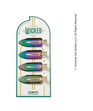 Discover ScÃ¼nci Wicked Metallic Dent-Free Clips 4 ct - Elevate Your Style Instantly! - Buy Online on GoSupps.com