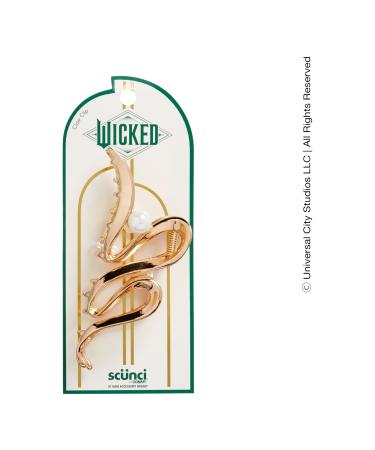 Discover ScÃ¼nci Wicked Glinda Gold W/Pearl Wavy Metal Claw Clip - Elevate Your Style Instantly! - Buy Online on GoSupps.com