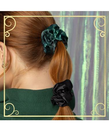 ScÃ¼nci Wicked Elphaba Satin Scrunchies 2 ct - Transform Your Style with the Best Innovation Today! - Buy Online on GoSupps.com