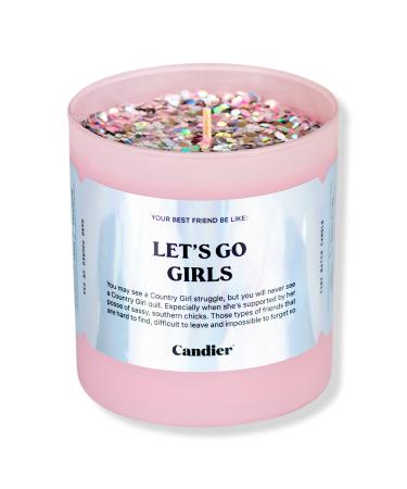 Candier Lets Go Girls Candle 9.0 oz